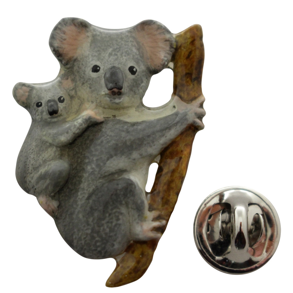 Koala Pin ~ Hand Painted ~ Lapel Pin ~ Hand Painted Lapel Pin ~ Sarah's Treats & Treasures